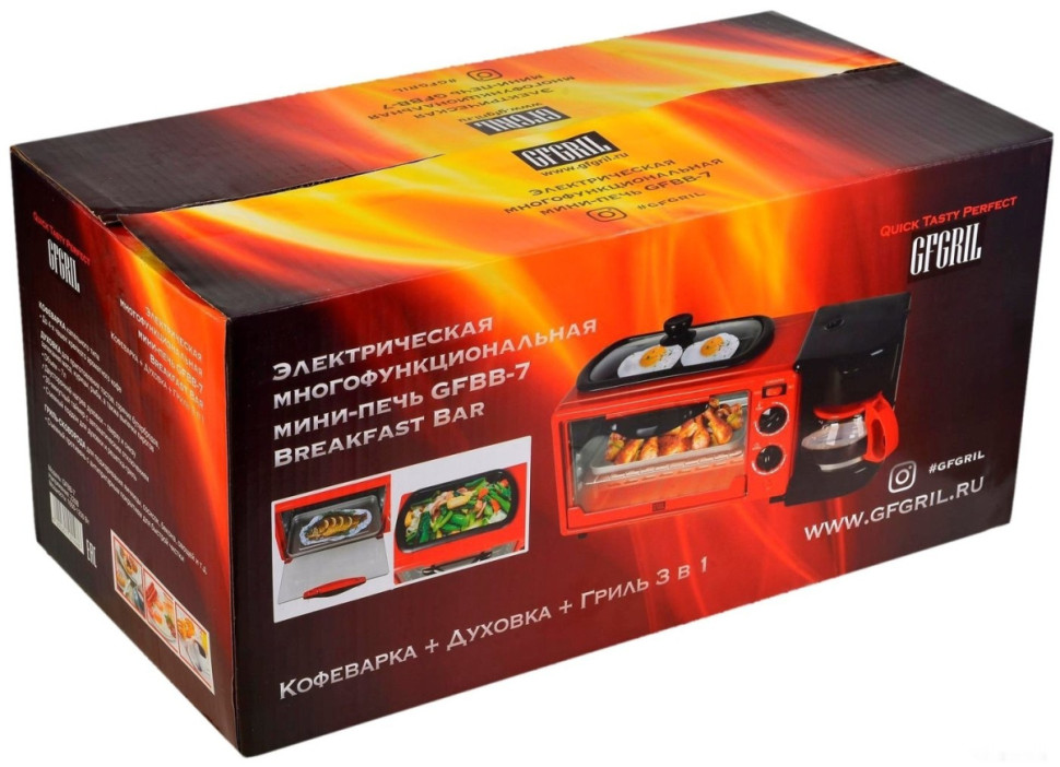 Мини-печь GFgril GFBB-7 Breakfast Bar