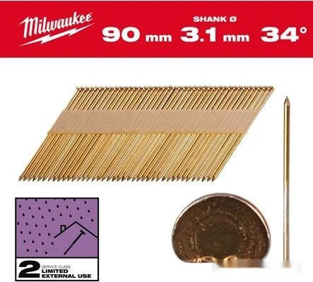 Гвозди для пистолета Milwaukee 4932492605 (2200 шт)