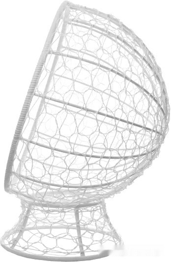 Кресло M-Group Кокос на подставке 11590104 (белый ротанг/зеленая подушка) Кресло M-Group Кокос на подставке 11590104 (белый ротанг/зеленая подушка)