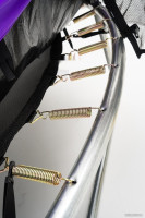 Батут Calviano Inside Master Purple 252 см - 8ft (внутренняя сетка, с лестницей)