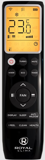 Кондиционер Royal Clima Supremo Nero Full DC EU Inverter RCI-RSN40HN