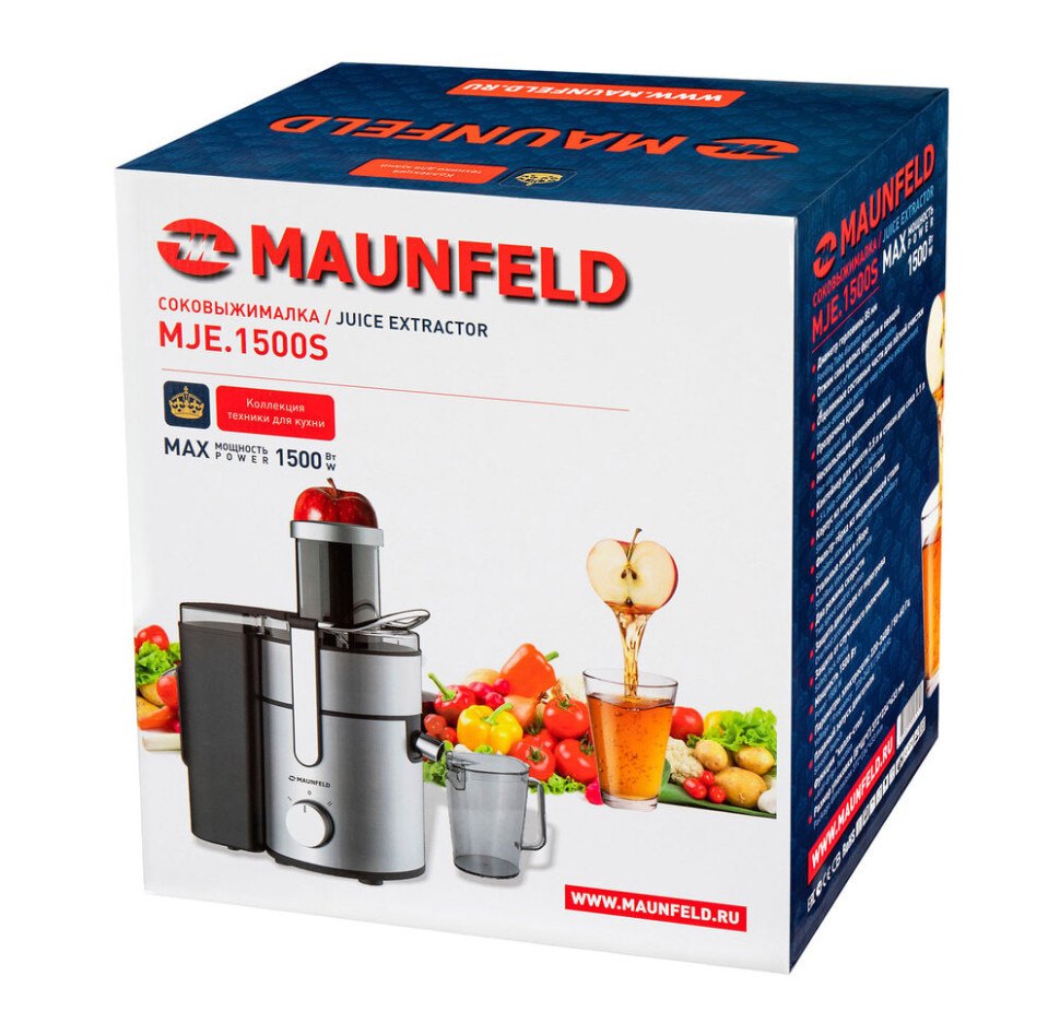 Соковыжималка Maunfeld MJE.1500S Соковыжималка Maunfeld MJE.1500S