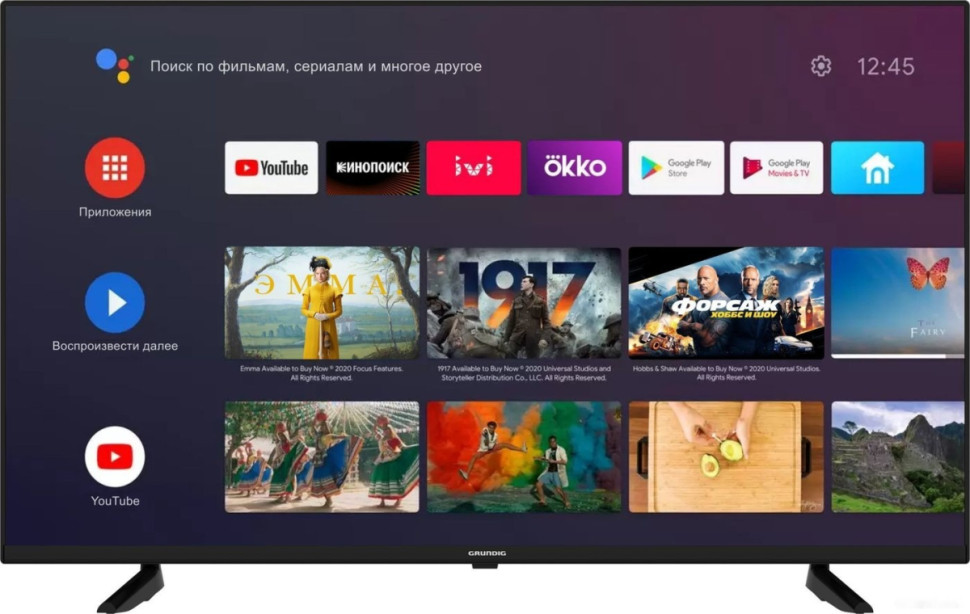 Телевизор Grundig 43GFU7800B Телевизор Grundig 43GFU7800B