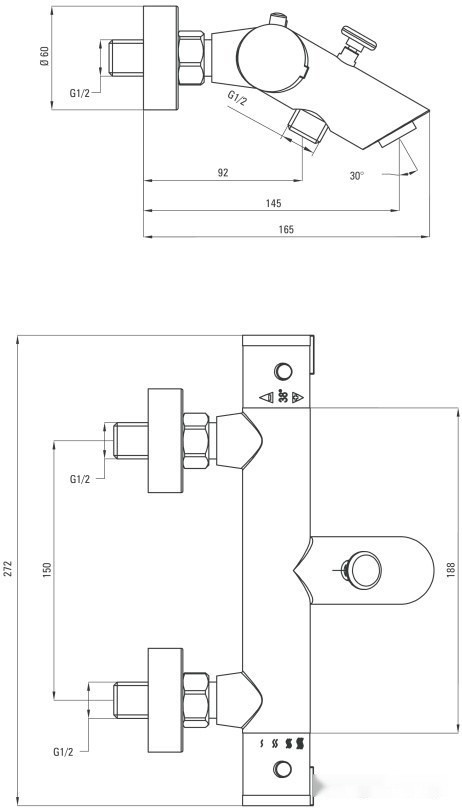 Смеситель Deante Begonia BCB 01BT Смеситель Deante Begonia BCB 01BT