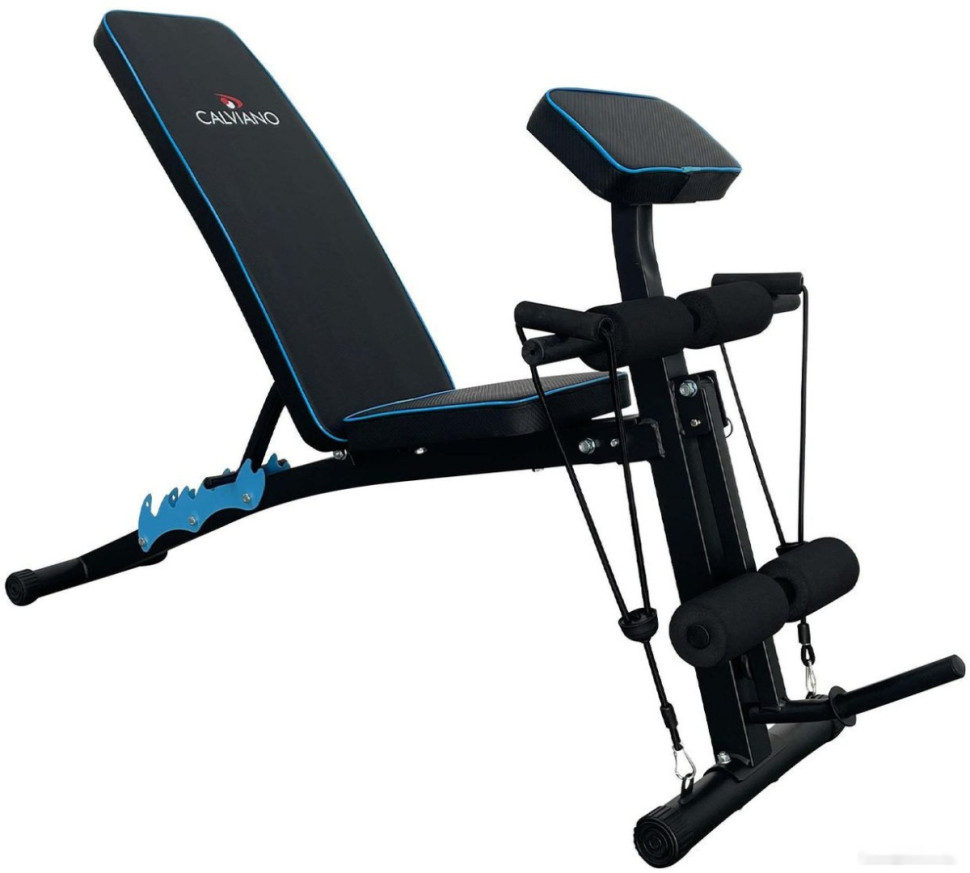 Силовая скамья Calviano 1003 (черный/синий) Силовая скамья Calviano 1003 (черный/синий)