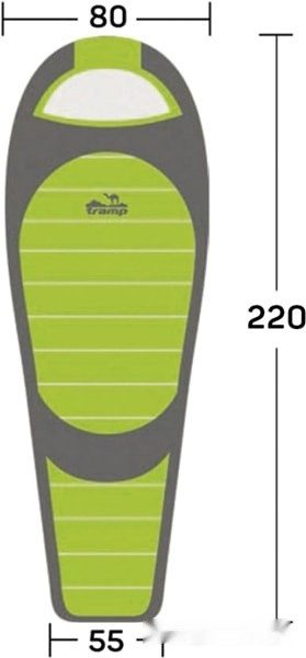 Спальный мешок Tramp Rover Regular TRS-050R (левая молния) Спальный мешок Tramp Rover Regular TRS-050R (левая молния)