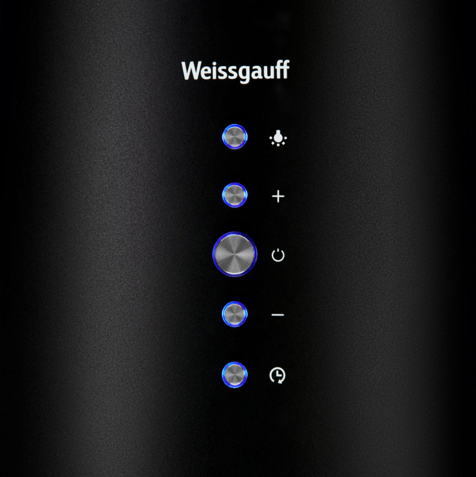 Вытяжка Weissgauff Tubus 1406 Island Black Вытяжка Weissgauff Tubus 1406 Island Black