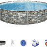 Бассейн Bestway Power Steel Камень 56889 (671x132) Бассейн Bestway Power Steel Камень 56889 (671x132)