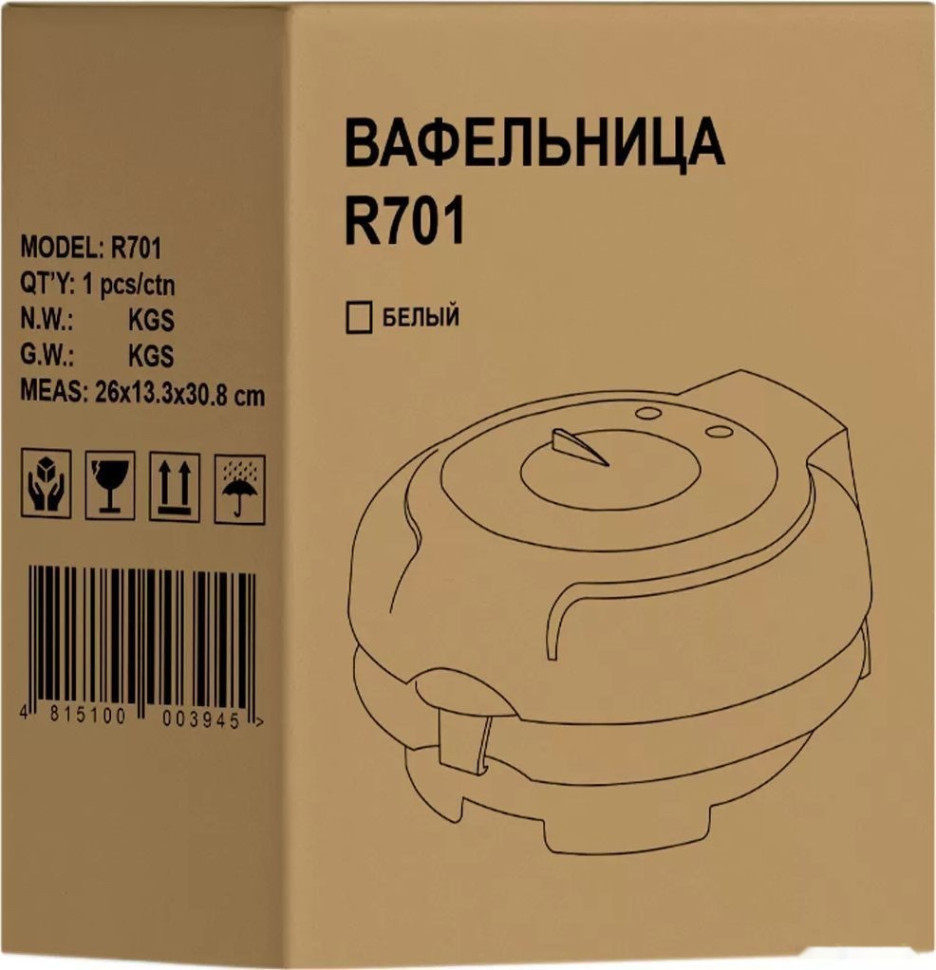 Вафельница RageX R701-100 Вафельница RageX R701-100