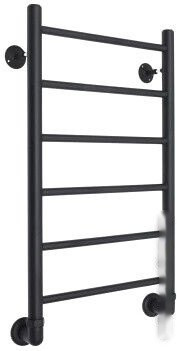 Полотенцесушитель Terminus Аврора П6 400x600 RAL 9005 бп (черный)