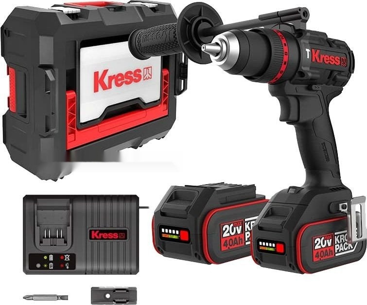 Ударная дрель-шуруповерт Kress KUC33 (с 2-мя АКБ, кейс) Ударная дрель-шуруповерт Kress KUC33 (с 2-мя АКБ, кейс)