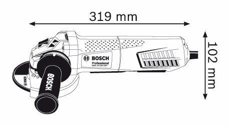 Угловая шлифмашина Bosch GWS 15-125 CIEP Professional