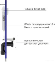 Система инсталляции Berges Wasserhaus Novum S1 040241
