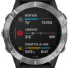 Умные часы Garmin Fenix 6 Solar 47 мм (серебристый/черный)