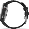 Умные часы Garmin Fenix 6 Solar 47 мм (серебристый/черный)