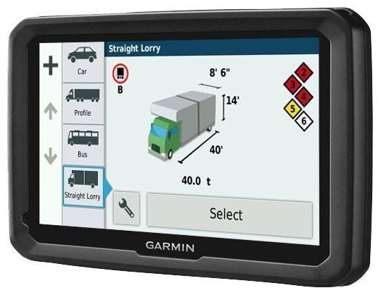 GPS навигатор Garmin Dezl 580 LMT-D