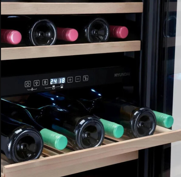 Винный шкаф Hyundai HBWC 1765 DC