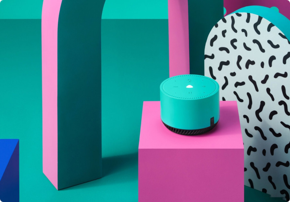 Умная колонка Яндекс Станция Лайт (мята)