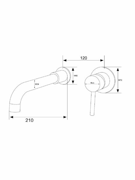 Смеситель РМС SUS129BL-3 Смеситель РМС SUS129BL-3