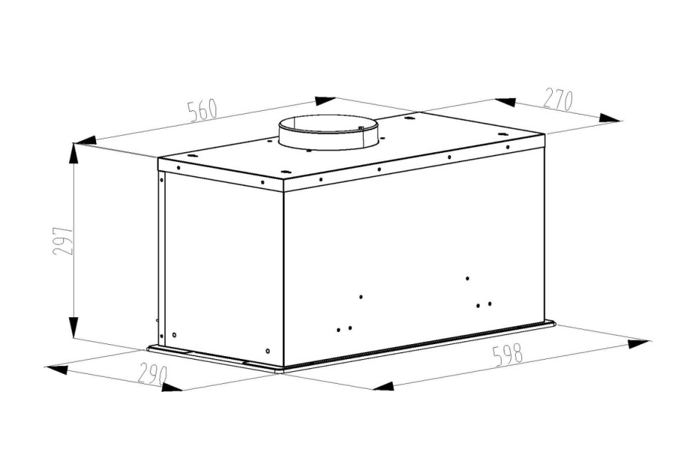 Вытяжка Schtoff Vega 60 Black (черный) Вытяжка Schtoff Vega 60 Black (черный)