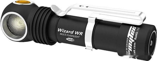 Фонарь Armytek Wizard WR Magnet USB (красно-белый)