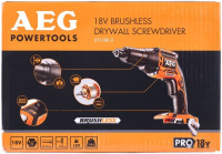 Шуруповерт для гипсокартона AEG Powertools BTS 18 BL-0 (без аккумулятора)