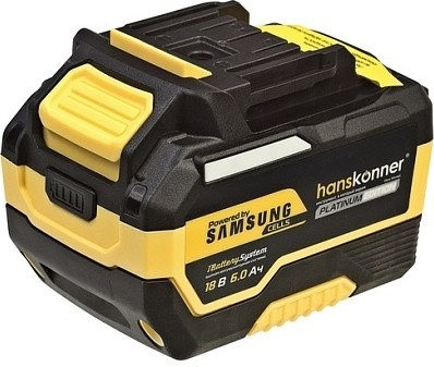 Аккумулятор для инструмента Hanskonner HBP2006PRO (18В/6 Ah) Аккумулятор для инструмента Hanskonner HBP2006PRO (18В/6 Ah)