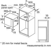 Микроволновая печь Bosch BEL554MB2