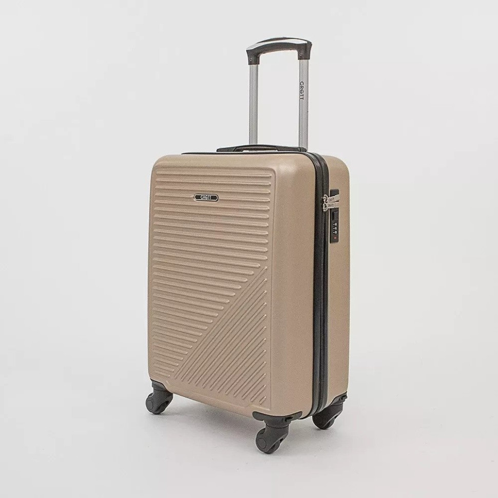 Чемодан Grott 340-619/3-20GLD (золотой) Чемодан Grott 340-619/3-20GLD (золотой)