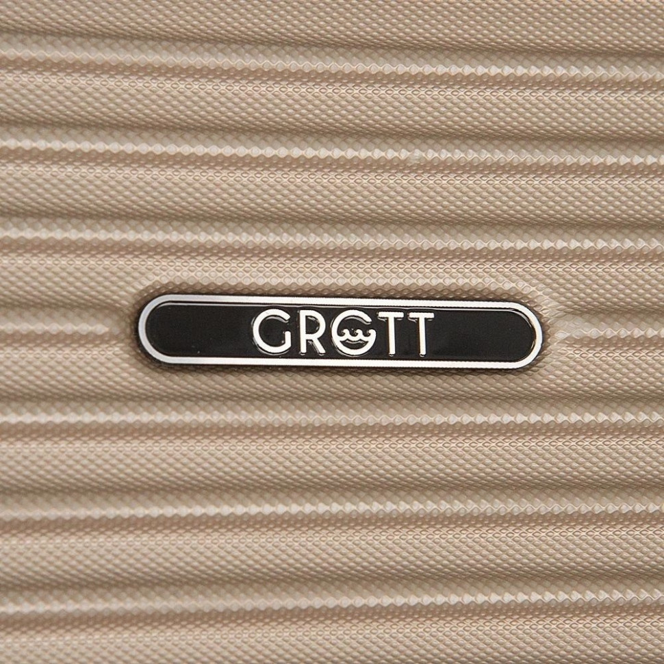 Чемодан Grott 340-619/3-20GLD (золотой) Чемодан Grott 340-619/3-20GLD (золотой)