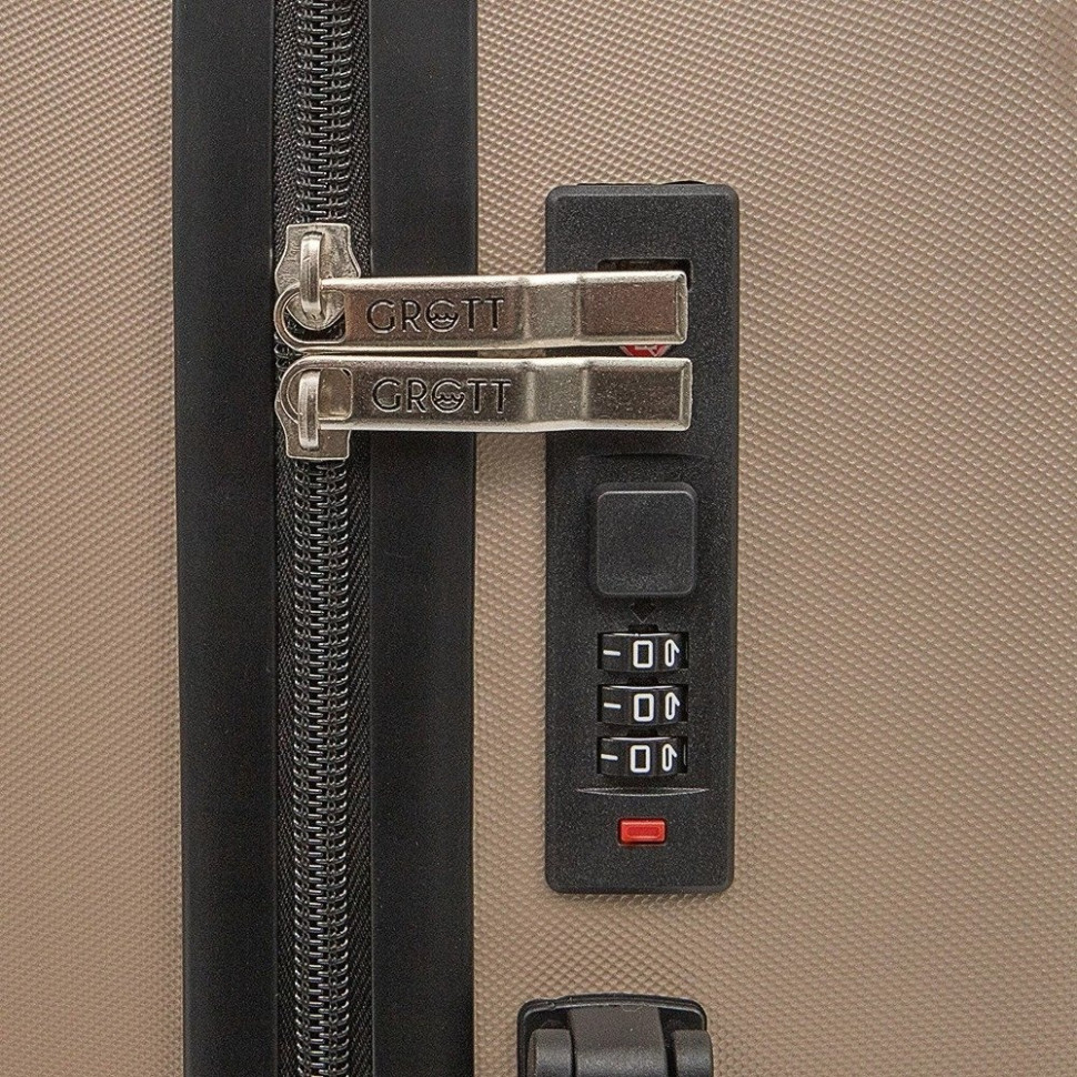 Чемодан Grott 340-619/3-20GLD (золотой) Чемодан Grott 340-619/3-20GLD (золотой)