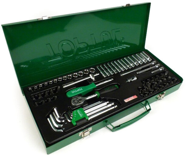 Набор торцевых головок Toptul GCAD7202 72 предмета Набор торцевых головок Toptul GCAD7202 72 предмета