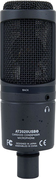 Стерео микрофон Audio-Technica AT2020USB+