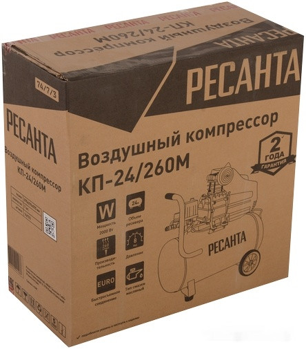 Компрессор Ресанта КП-24/260М 74/7/3