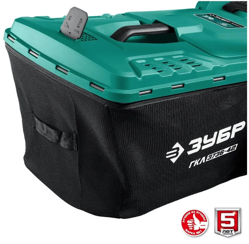 Газонокосилка ЗУБР ГКЛ-3736-42 Газонокосилка ЗУБР ГКЛ-3736-42