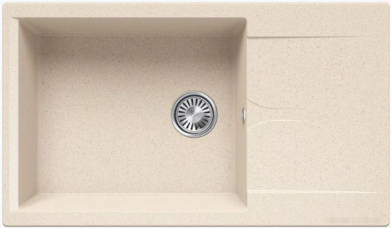 Кухонная мойка Polygran Gals 862 (кремовый)