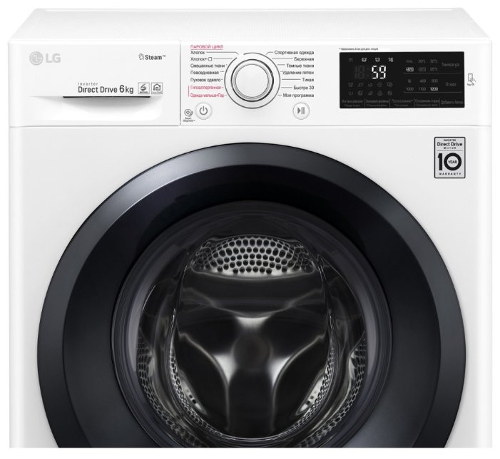 Стиральная машина LG F-2J5NS6W Стиральная машина LG F-2J5NS6W