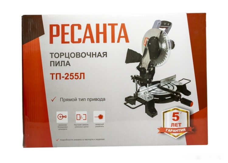 Торцовочная пила Ресанта ТП-255Л Торцовочная пила Ресанта ТП-255Л