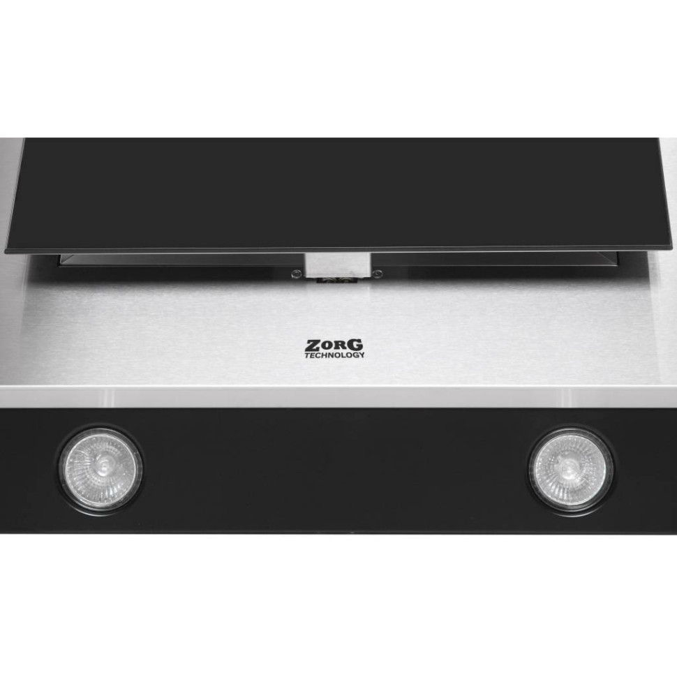 Вытяжка ZorG Technology Titan 750 50 M нержавейка + стекло черное