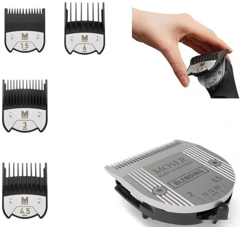 Машинка для стрижки волос Moser Chrom2Style Blending Edition 1877-0052 Машинка для стрижки волос Moser Chrom2Style Blending Edition 1877-0052