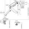 Кронштейн Ultramounts UM732W (белый)