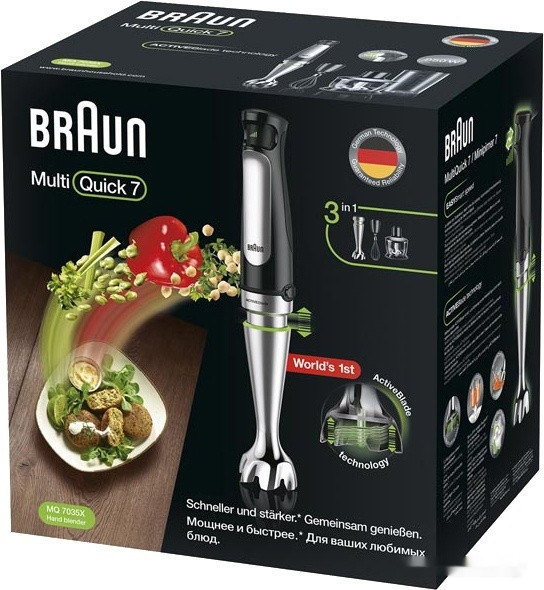 Блендер Braun Multiquick 7 MQ7035X Блендер Braun Multiquick 7 MQ7035X