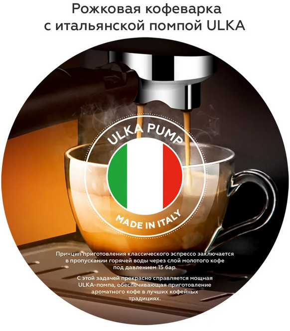 Рожковая помповая кофеварка BQ CM8000 Рожковая помповая кофеварка BQ CM8000