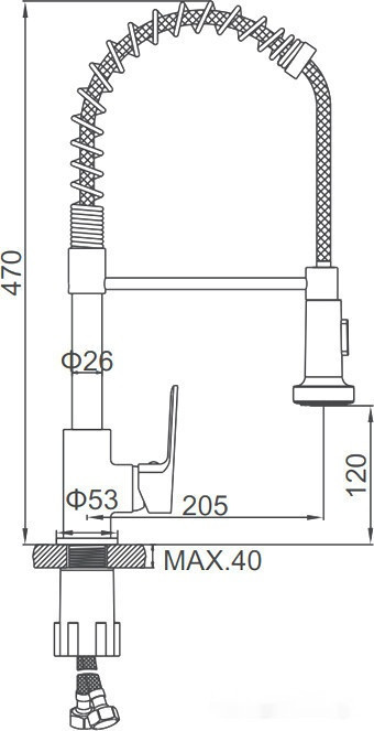 Смеситель Ledeme L4080B Смеситель Ledeme L4080B