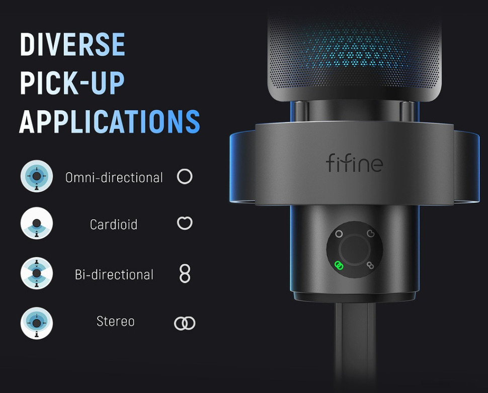 Проводной микрофон FIFINE A9 Проводной микрофон FIFINE A9