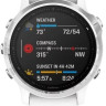 Умные часы Garmin Fenix 6s (серебристый/белый)