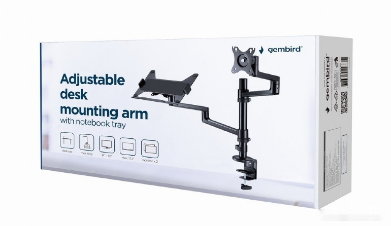 Кронштейн Gembird MA-DA-04 Кронштейн Gembird MA-DA-04