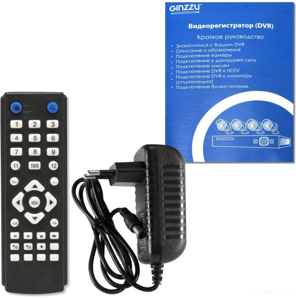 Видеорегистратор наблюдения Ginzzu HD-818 Видеорегистратор наблюдения Ginzzu HD-818