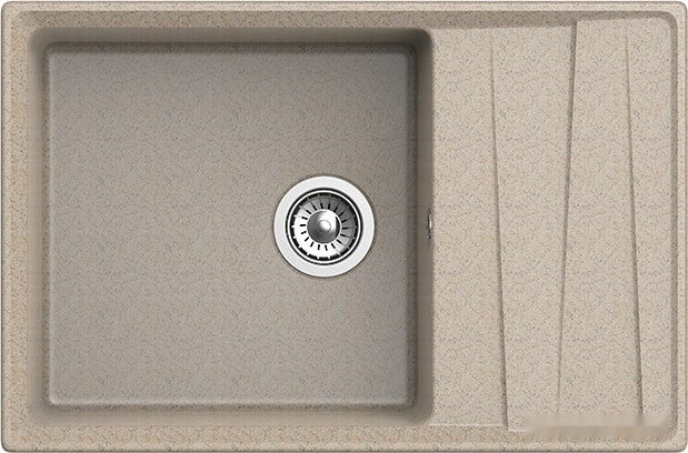 Кухонная мойка GranFest GF-LV-760L (песочный) Кухонная мойка GranFest GF-LV-760L (песочный)