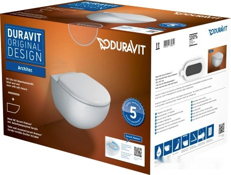 Унитаз Duravit Architec 45720900A1 Унитаз Duravit Architec 45720900A1